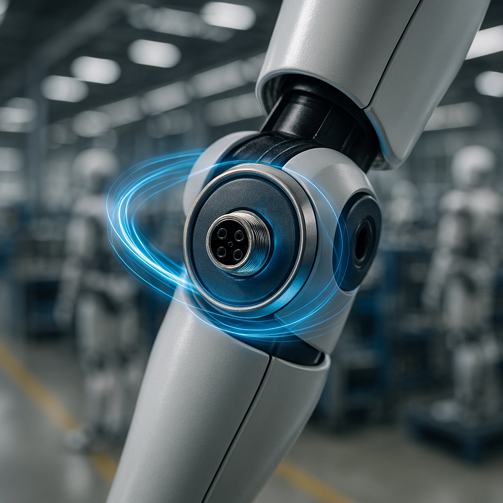 人形机器人关节连接难题破解！M12 连接器实现感知 - 执行闭环零偏差