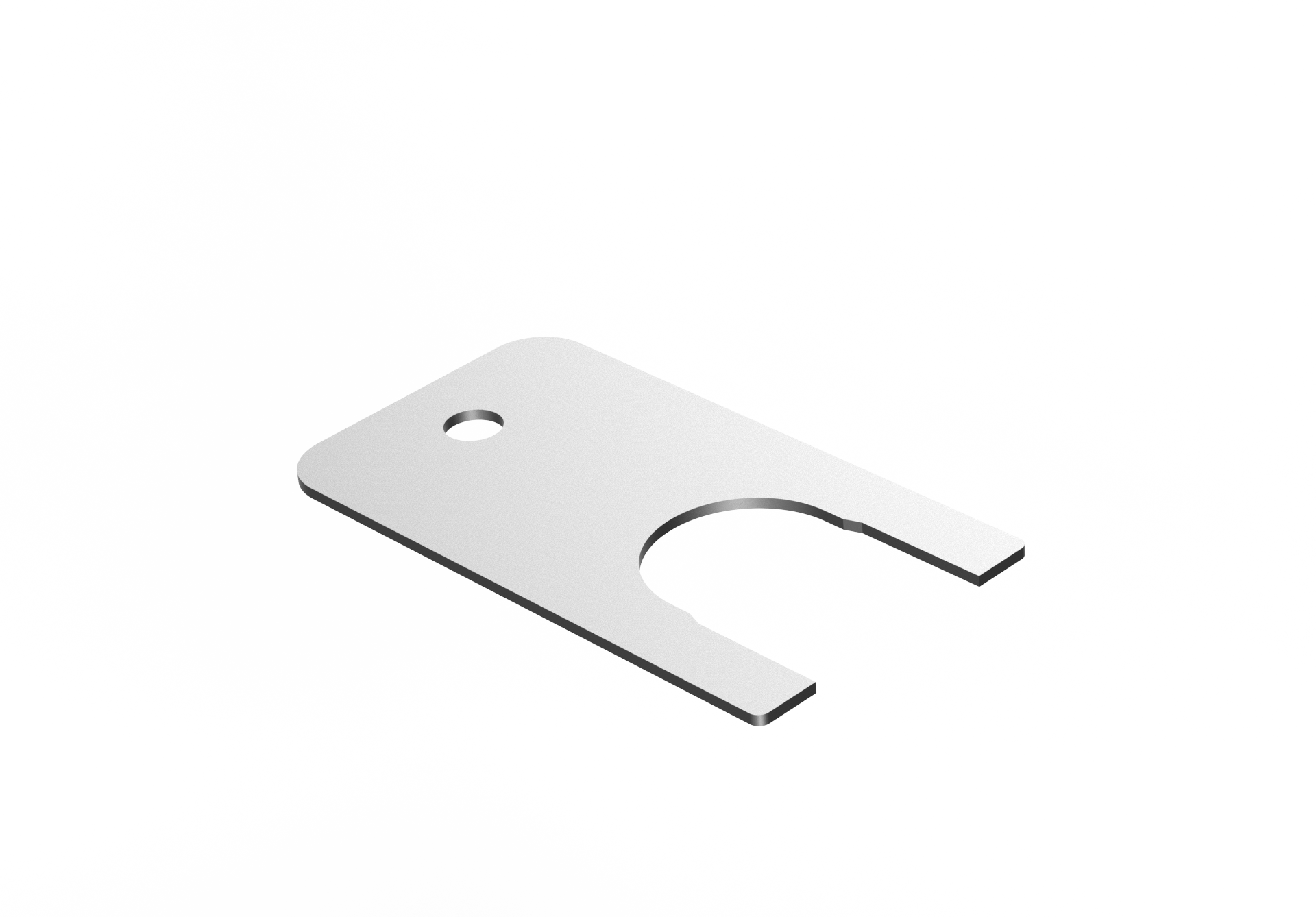 M16面板式安装工具平面夹口型不锈钢