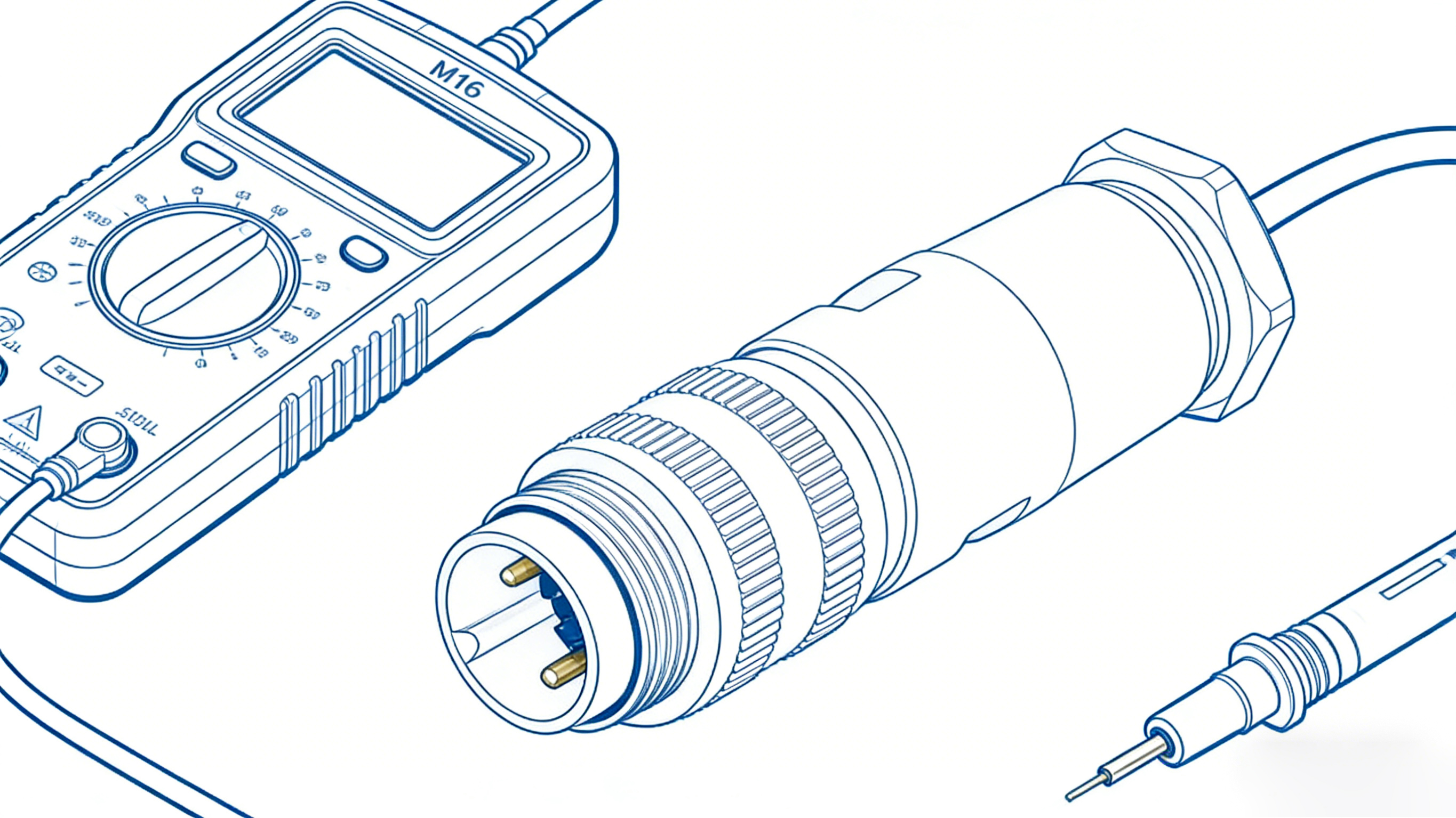 Common problems and solutions for M16 connectors: Poor contact / Looseness / Water ingress handling