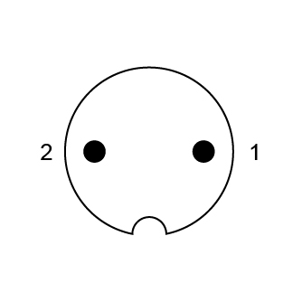 M16 圆形连接器 2芯